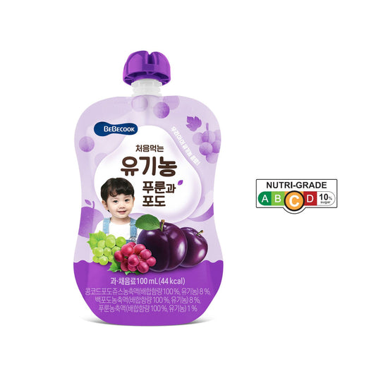 BeBecook - Organic Plum & Grape Juice