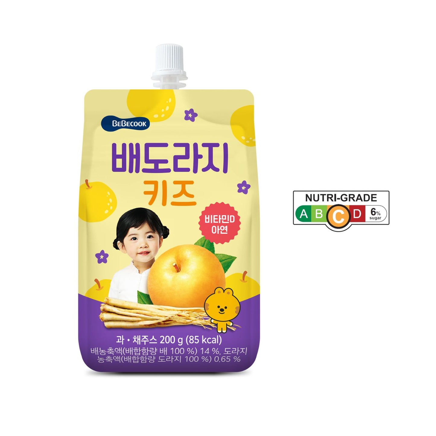 BeBecook - Junior's Korean Golden Pear Drink w Bellflower Root 200g