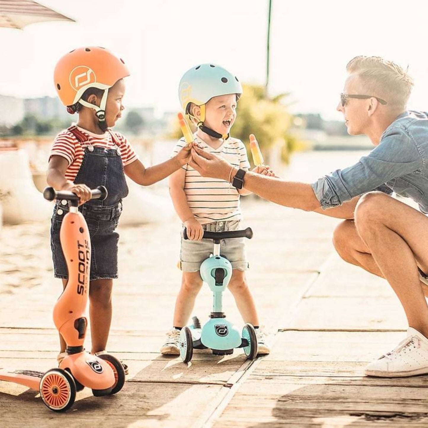 Scoot & Ride - Highwaykick1 Scooter For Toddler 1-5Y (Peach)