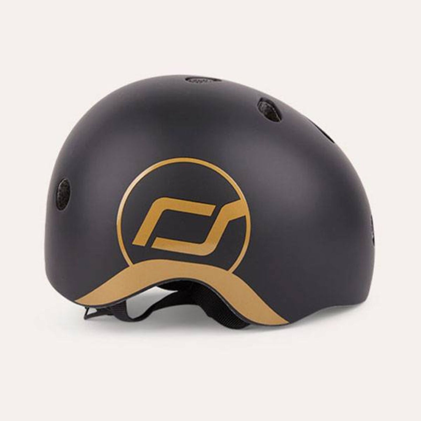 Scoot & Ride - Safety Helmet XXS-S (Gold Black)