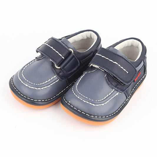 Freycoo - Navy William Squeaky Shoes