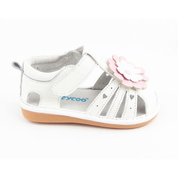 Freycoo - White Beatrice Squeaky shoes