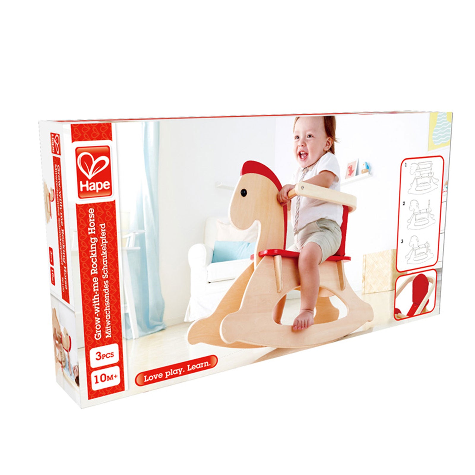 Hape Rock and Ride Rocking Horse DearBaby Singapore