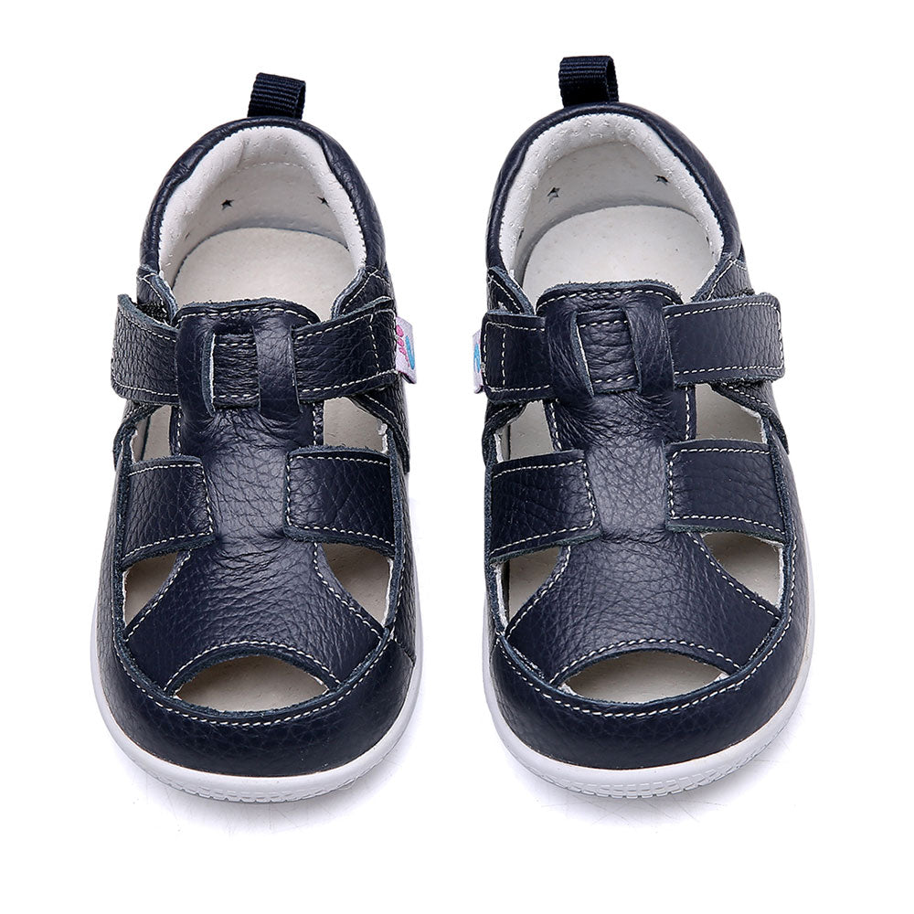Freycoo - Navy Jules Flexi-sole Toddler Shoes
