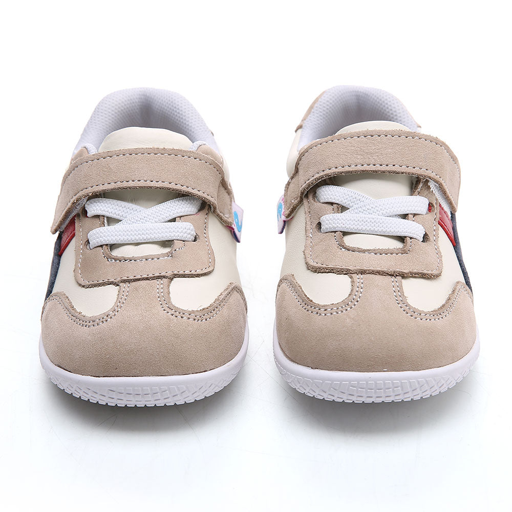 Freycoo - Cream Melvyn Flexi-sole Toddler Shoes