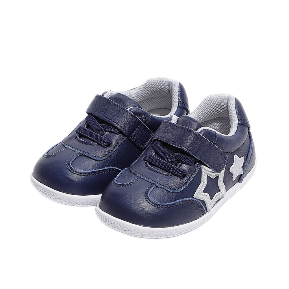 Freycoo - Navy Ryan Flexi-Sole Toddler Shoes