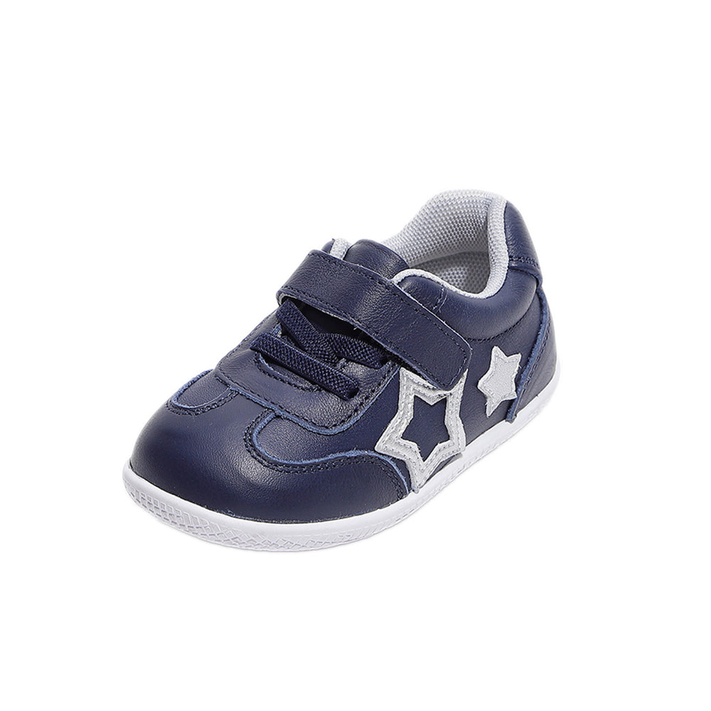 Freycoo - Navy Ryan Flexi-Sole Toddler Shoes