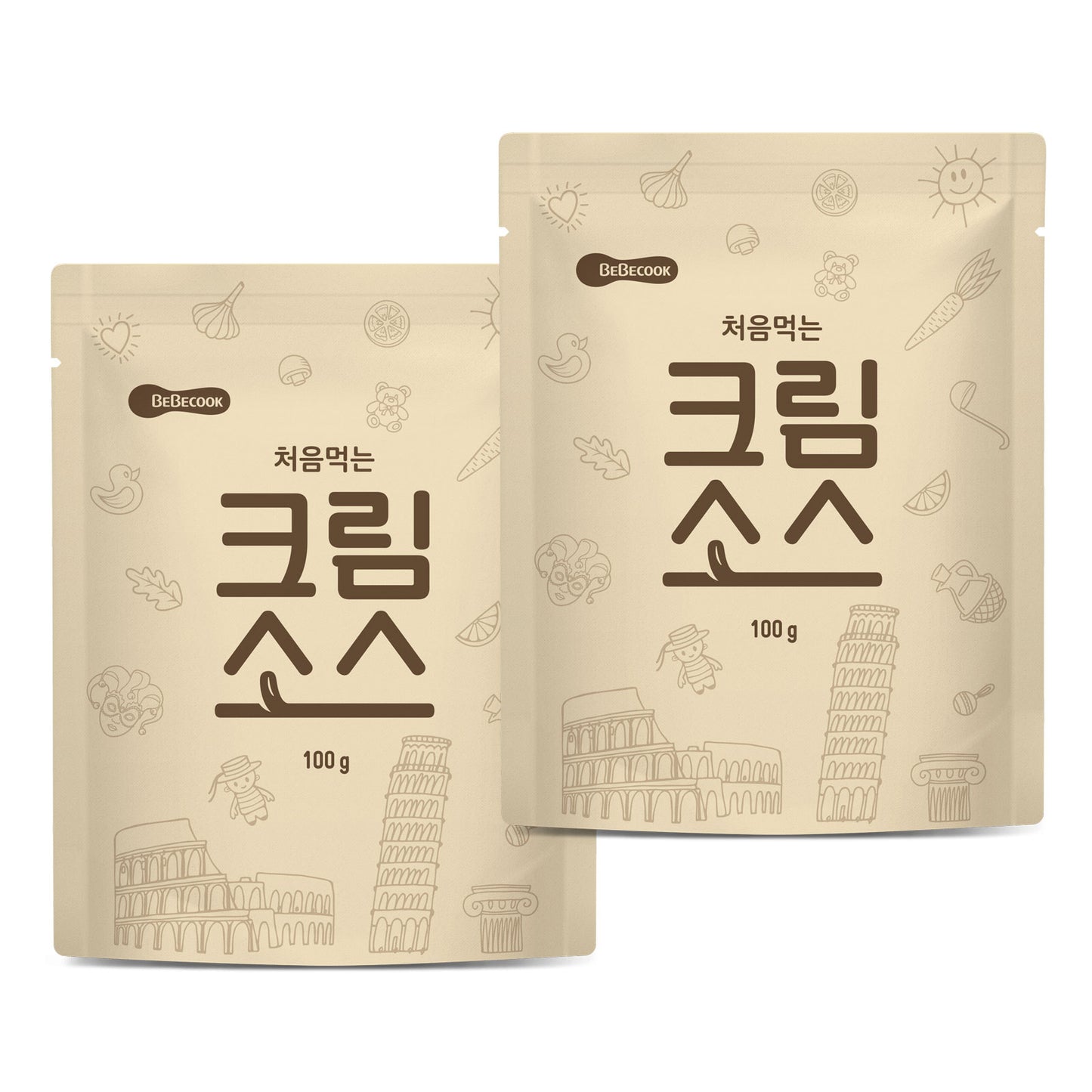 BeBecook - Junior's First Yummy Cream Sauce (100g x 2)