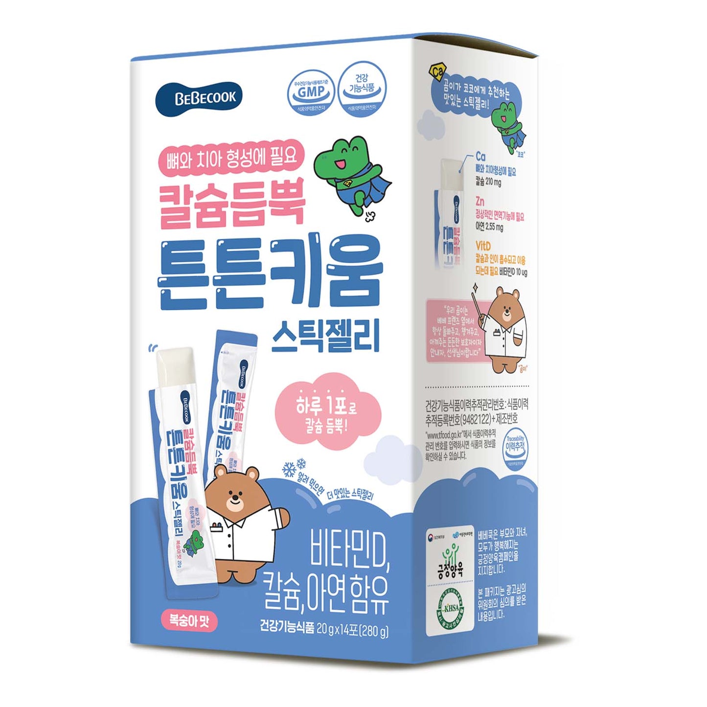 BeBecook - Nutri-Jelly Stick (Calcium + Vitamin D)