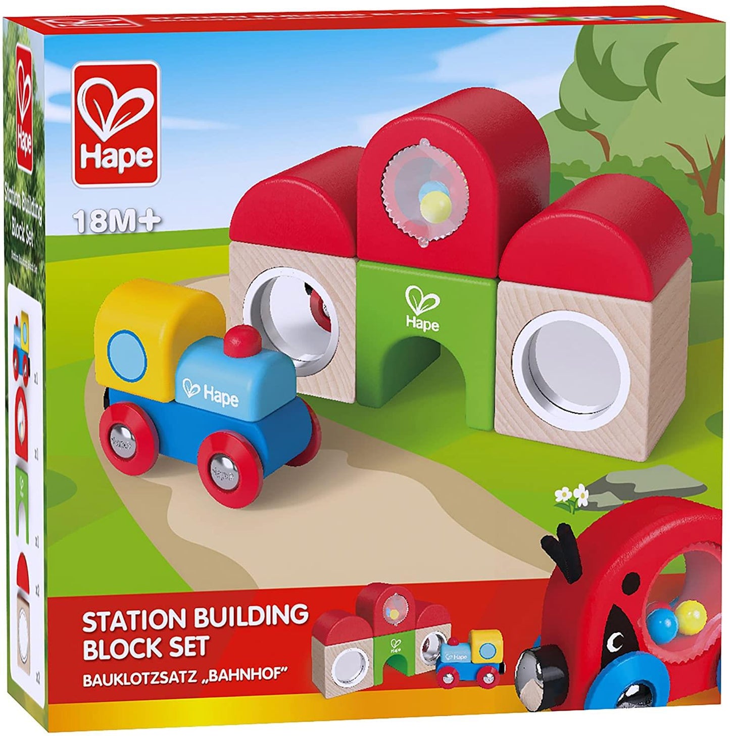 Hape - Station Building Block Set
