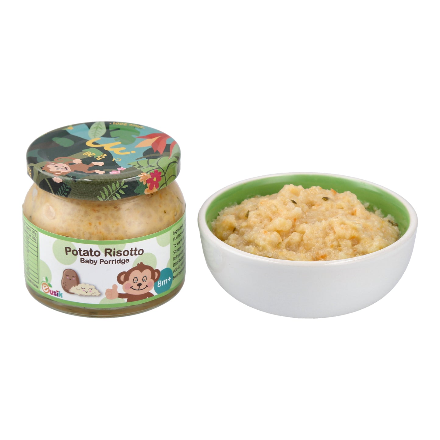 Eusik - 8-Pk Baby Rice Porridge (Potato Risotto) 145g, 8mths+