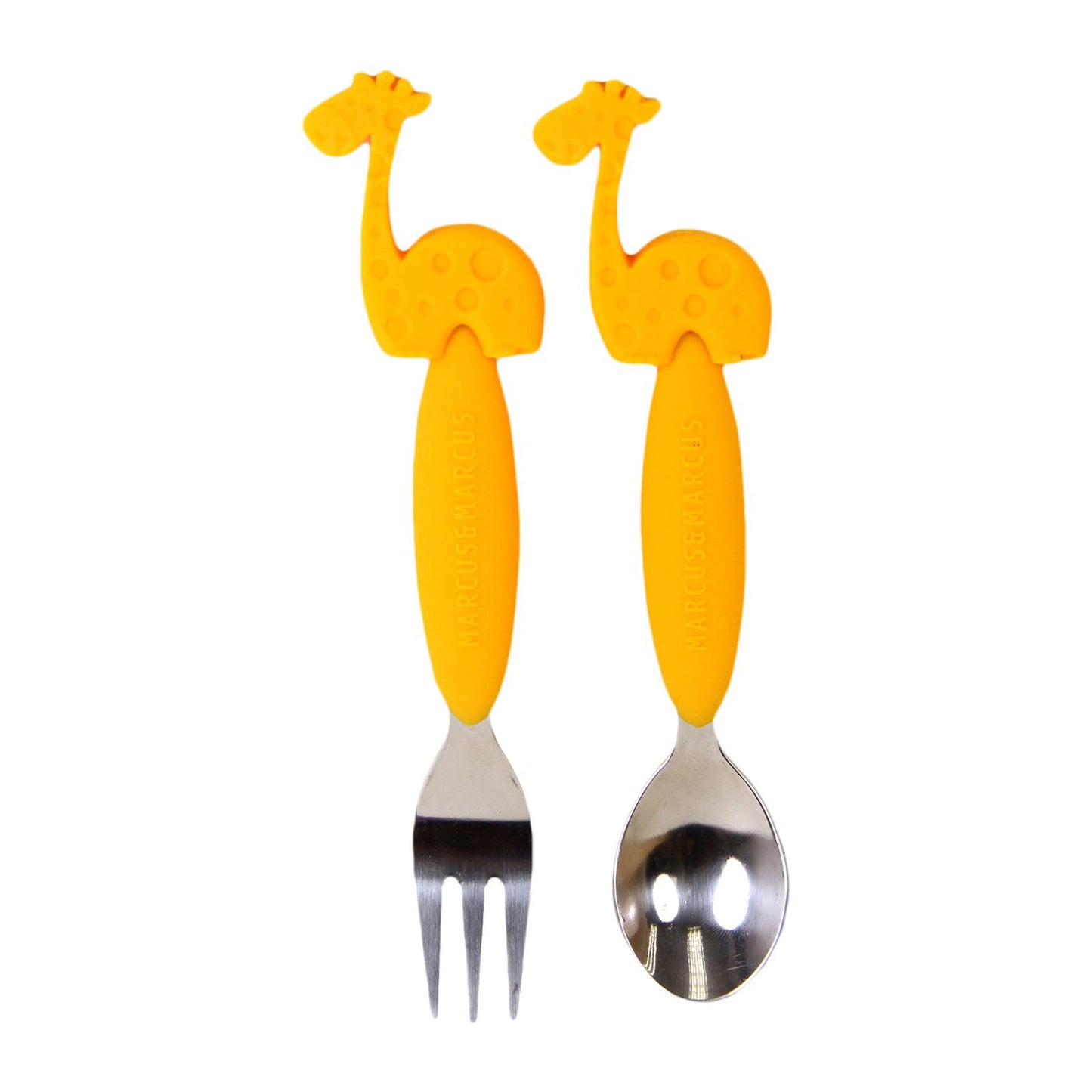 Marcus n Marcus - Spoon & Fork Set (Giraffe)