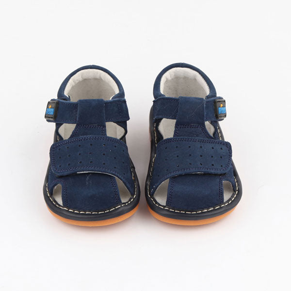 Freycoo - Navy Caspian Squeaky shoes