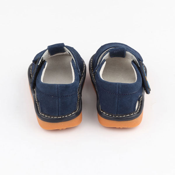 Freycoo - Navy Caspian Squeaky shoes